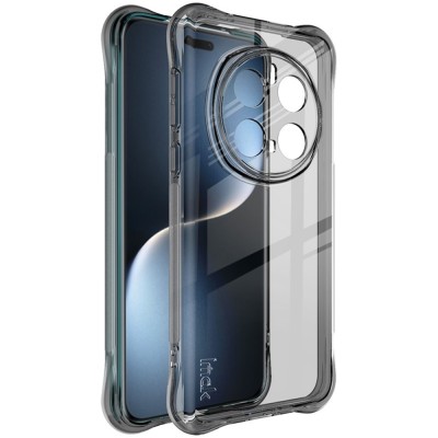 Усиленный твердый силиконовый чехол "Imak" (TPU) airbag - серый (Honor Magic7 Pro 5G)