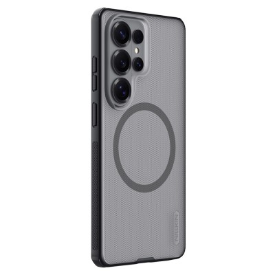Чехол "Nillkin" Super Frosted Shield Pro Magnetic - чёрный (Galaxy S26 Ultra)