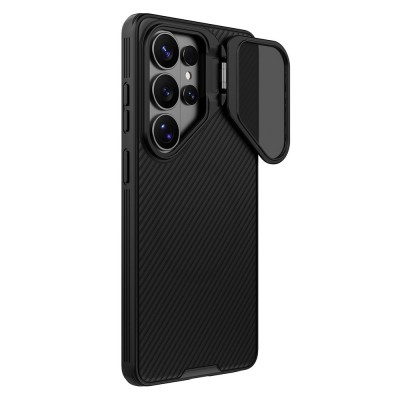 „Nillkin“ CamShield Prop Magnetic apvalks - melns (Galaxy S26 Ultra)