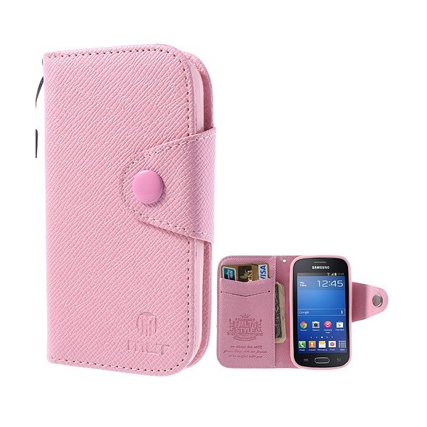 „MLT“ atvēramais maciņš - rozs (Galaxy Trend Lite)