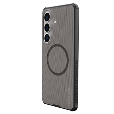 "Nillkin" Super Frosted Shield Pro Magnetic apvalks - melns (Galaxy S26)