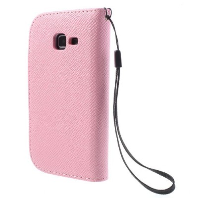 MLT atvēramais Samsung Galaxy Trend Lite S7390 (S7392) rozs maciņš / Vacins.lv