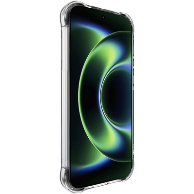 Усиленный твердый силиконовый чехол "Imak" (TPU) airbag - прозрачный (Xiaomi 17 Ultra)