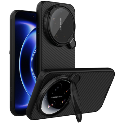 „Nillkin“ CamShield Prop Magnetic apvalks - melns (Xiaomi 17 Ultra)