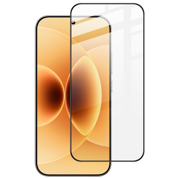 "IMAK" Tempered Glass pilnīgi aizsedzams ekrāna aizsargstikls - melns (Xiaomi 17 / 17 Pro)