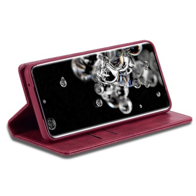 Чехол-книжка „Lc.Imeeke“ - красный (Galaxy S20 Ultra)