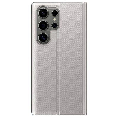 Чехол-книжка "Baoshi" Side Line - серый (Galaxy S26 Ultra)