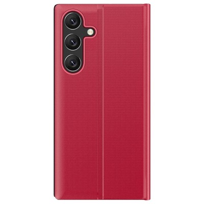 Чехол-книжка "Baoshi" Side Line - красный (Galaxy S26)