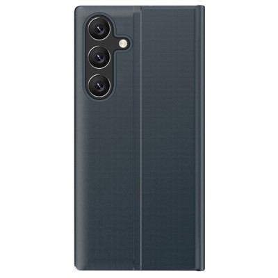 Чехол-книжка "Baoshi" Side Line - тёмно-синий (Galaxy S26)