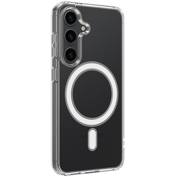 "Tubi" MagSafe Твердое силиконовый (ТПУ) чехол — прозрачный (Galaxy S26+)
