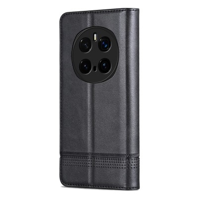 Чехол-книжка "AZNS" Retro - чёрный (Honor Magic7 Pro 5G)