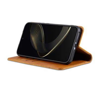 Чехол-книжка „AZNS“ Retro - коричневый (Honor Magic7 Pro 5G)