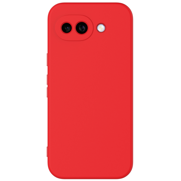 "Shell" твердый силиконовый (TPU) чехол - красный (Pixel 10a)