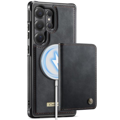 „CASEME“ Wallet apvalks - melns (Galaxy S26 Ultra)