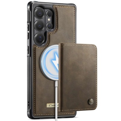 „CASEME“ Wallet чехол - коричневый (Galaxy S26 Ultra)