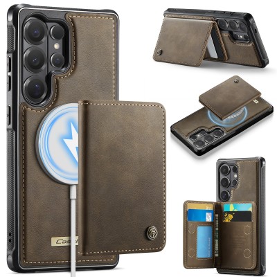 „CASEME“ Wallet чехол - коричневый (Galaxy S26 Ultra)