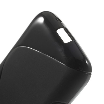Samsung Galaxy Trend 2 G313 melns cieta silikona (TPU) apvalks / vacins.lv