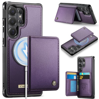 „CASEME“ Wallet чехол - фиолетовый (Galaxy S26 Ultra)