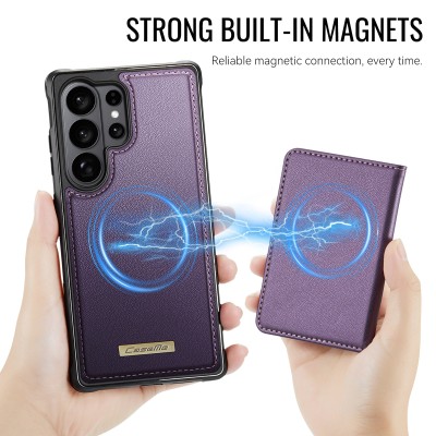 „CASEME“ Wallet apvalks - violets (Galaxy S26 Ultra)