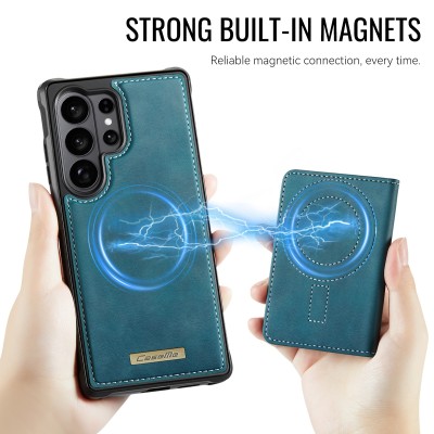 „CASEME“ Wallet apvalks - zaļš (Galaxy S26 Ultra)