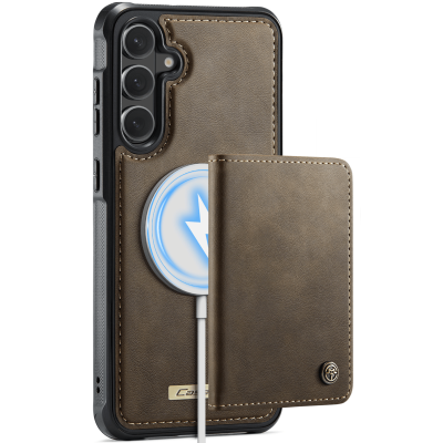 „CASEME“ Wallet чехол - коричневый (Galaxy S26)