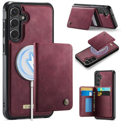 „CASEME“ Wallet чехол - бордовый (Galaxy S26)