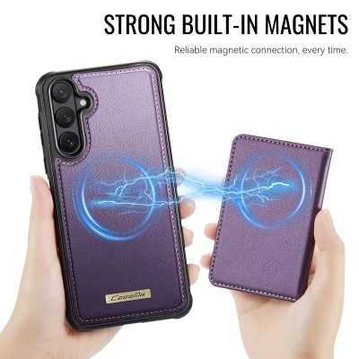 „CASEME“ Wallet apvalks - violets (Galaxy S26)