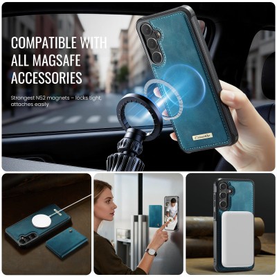 „CASEME“ Wallet чехол - зелёный (Galaxy S26)