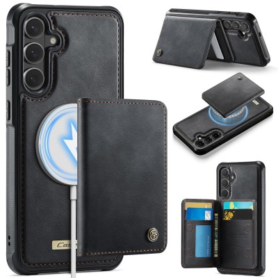 „CASEME“ Wallet apvalks - melns (Galaxy S26+)