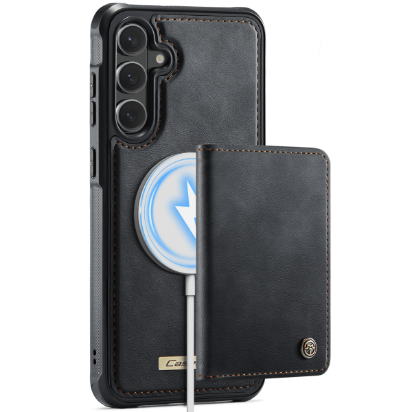 „CASEME“ Wallet apvalks - melns (Galaxy S26+)