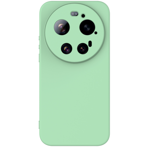 "Shell" твердый силиконовый (TPU) чехол - зелёный (Xiaomi 17 Ultra)