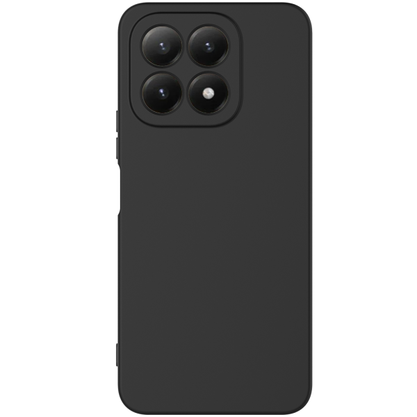 "Shell" твердый силиконовый (TPU) чехол - чёрный (Xiaomi 17)