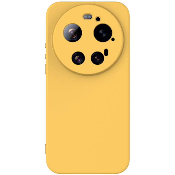 "Shell" cieta silikona (TPU) apvalks - dzeltens (Xiaomi 17 Ultra)