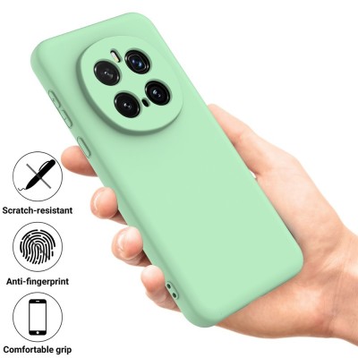 "Shell" твердый силиконовый (TPU) чехол - зелёный (Honor Magic7 Pro 5G)