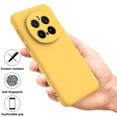 "Shell" твердый силиконовый (TPU) чехол - жёлтый (Honor Magic7 Pro 5G)