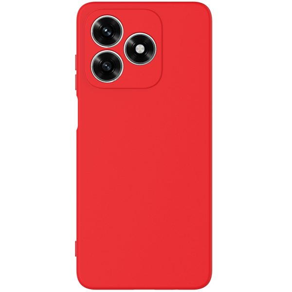 "Shell" твердый силиконовый (TPU) чехол - красный (Honor X5c Plus 4G)
