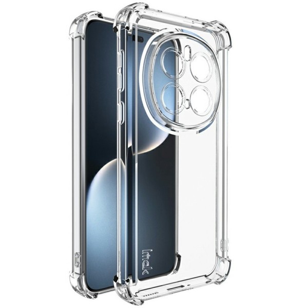 Усиленный твердый силиконовый чехол "Imak" (TPU) - прозрачный (Honor Magic7 Pro)