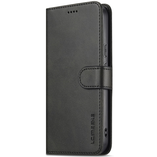 "LC.IMEEKE" MagSafe прочный чехол-книжка 2-в-1 - чёрный (Galaxy A57)
