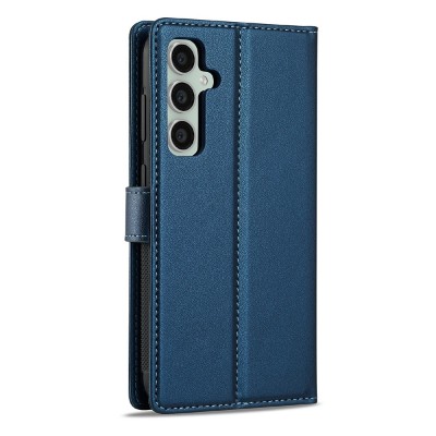 "LC.IMEEKE" MagSafe прочный чехол-книжка 2-в-1 - синий (Galaxy A57)