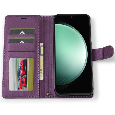 "LC.IMEEKE" MagSafe 2-in-1 atlokāms maciņš - violets (Galaxy A57)