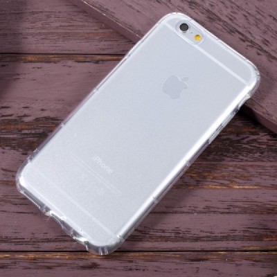 Apple iPhone 6 (6s) dzidrs (caurspīdīgs) cieta silikona TPU apvalks | Vacins.lv