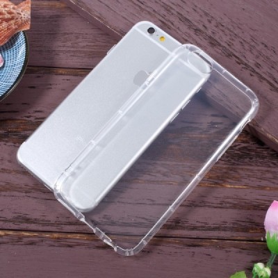 Apple iPhone 6 (6s) dzidrs (caurspīdīgs) cieta silikona TPU apvalks | Vacins.lv