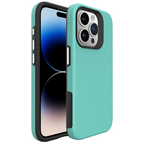 „TUKU“ Shockproof ciets silikona korpuss - zaļš (iPhone 16 Pro Max)