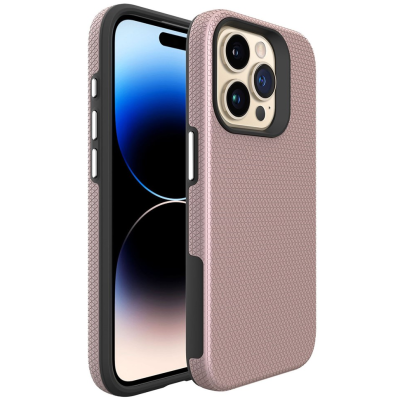 „TUKU“ Shockproof kõva silikoonümbris - розовый (iPhone 16 Pro)