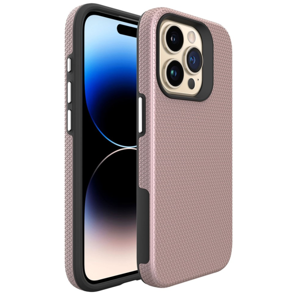„TUKU“ Shockproof kõva silikoonümbris - розовый (iPhone 16 Pro)