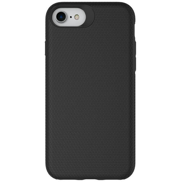 „TUKU“ Shockproof ciets silikona korpuss - melns (iPhone 17e / 16e)