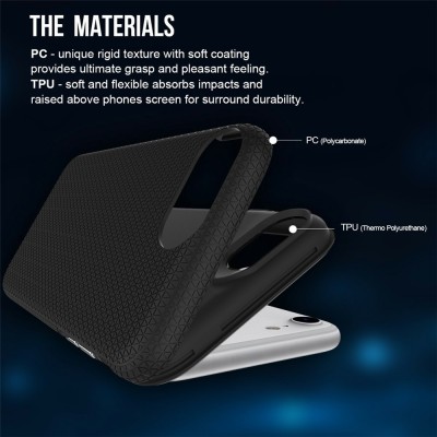 „TUKU“ Shockproof ciets silikona korpuss - melns (iPhone 17e / 16e)