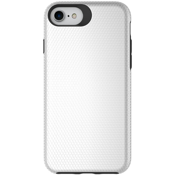„TUKU“ Shockproof ciets silikona korpuss - sudrabs (iPhone 17e / 16e)