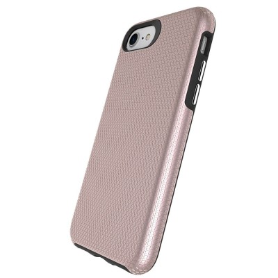 „TUKU“ Shockproof ciets silikona korpuss - rozs (iPhone 17e / 16e)
