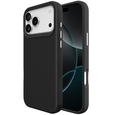 „TUKU“ Shockproof ciets silikona korpuss - melns (iPhone 17 Pro)
